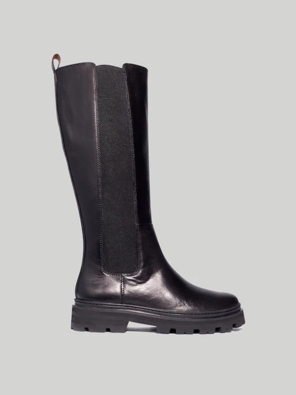 Madewell Poppy tall lug sole boots size 7.5 - Picture 2 of 7